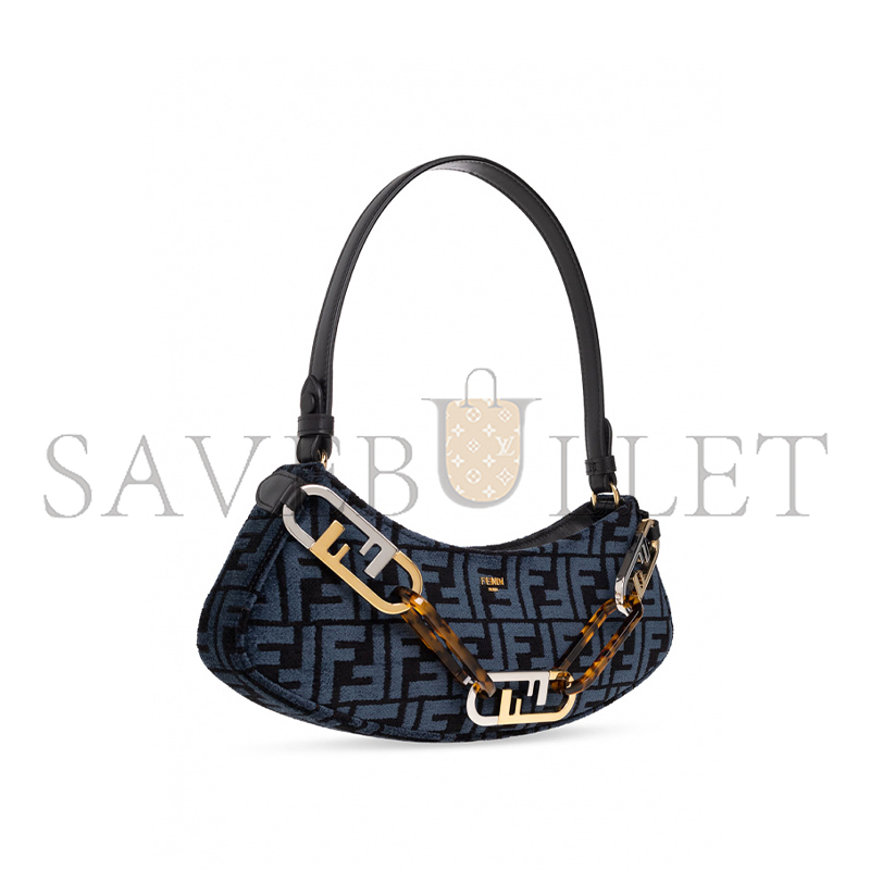 FENDI MONOGRAM O'LOCK SWING SHOULDER BAG  (32*11*5cm)
